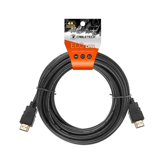 KPO4007-15 HDMI - HDMI kábel, 2.0 4K fekete színű 15m