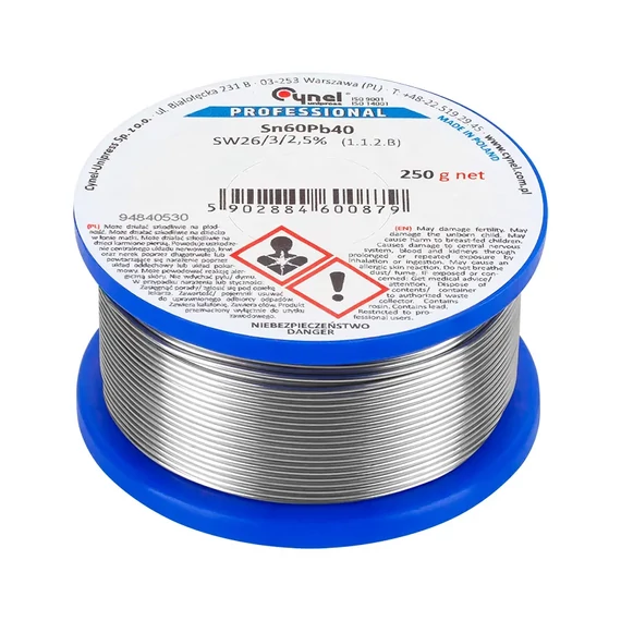 LUT0106-250 Forrasztó cin 0,90mm, 250g
