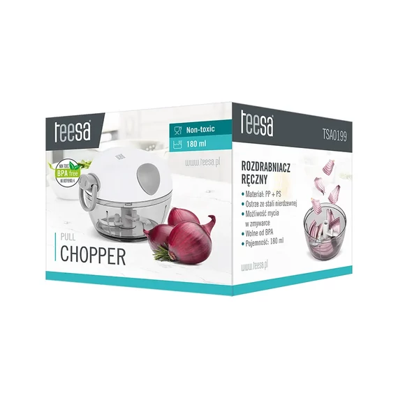 TSA0199 Mini kézi aprító, 180ml TEESA