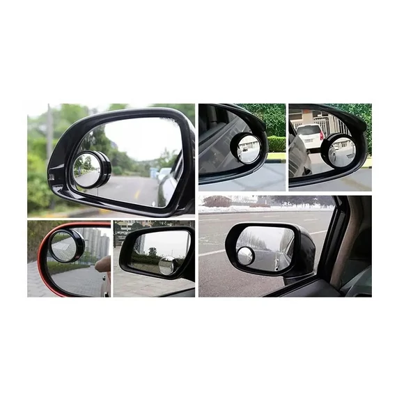 Kiegészítő holttér tükör visszapillantó tükörre, forgatható, 55mm, 2db/csomag