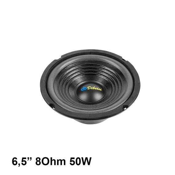 DIBEISI Mélysugárzó, 16,5cm 8Ohm 50W