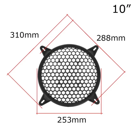 Hangszórórács műanyag 25cm 1PÁR !!!