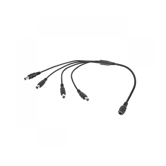 KPO2917 DC tápelosztó, 1 aljzat - 4 dugó, 5,5x2,1mm