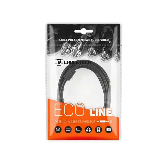 KPO4013-1.5 USB hosszabbító kábel, USB dugó - aljzat, 1,5m CABLETECH Eco-Line KPO4013-1.5 USB hosszabbító kábel, USB dugó - aljzat, 1,5m CABLETECH Eco-Line