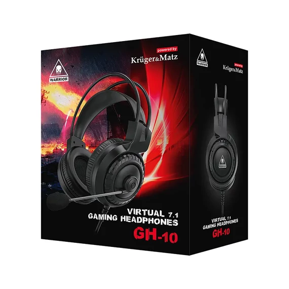 Warrior GH-10 Gamer fejhallgató Krüger&Matz