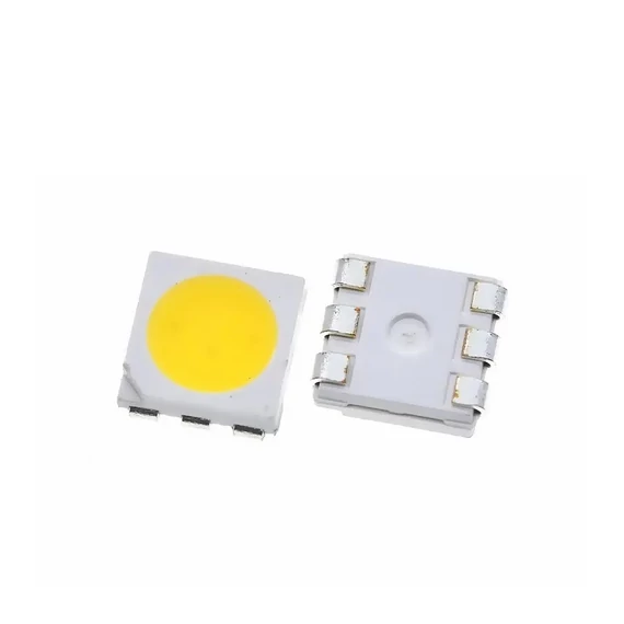 LED-SMD012 SMD LED dióda 5050 3V 60mA 3200K (TV háttérvilágítás) 5db/cs. LED-SMD012 SMD LED dióda 5050 3V 60mA 3200K (TV háttérvilágítás) 5db/cs.
