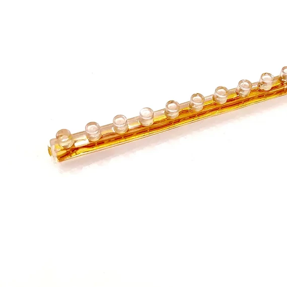 LED0012A Vízálló LED szalag, kék színű, 24LED, 25cm, 12V