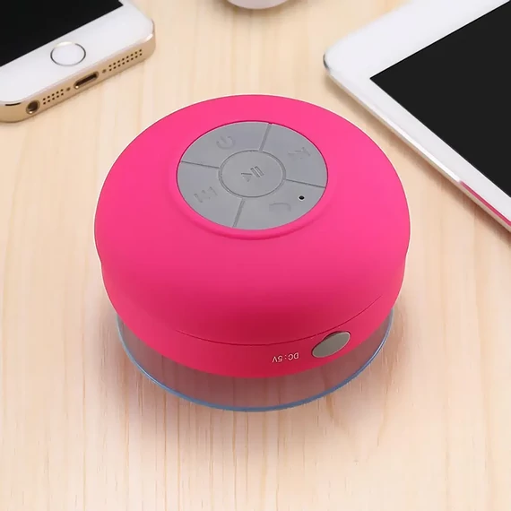 Vízálló bluetooth hangszóró tapadókoronggal több színben 3W