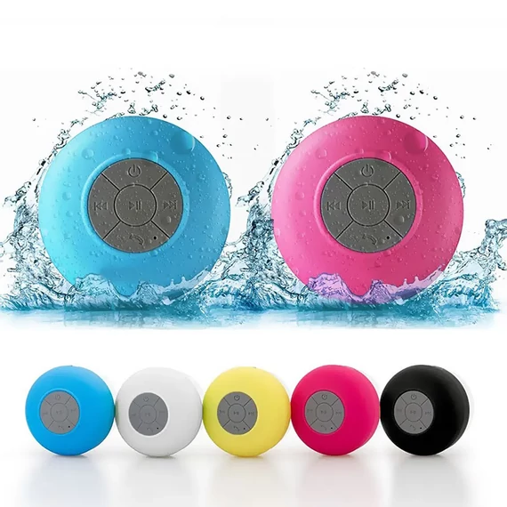 Vízálló bluetooth hangszóró tapadókoronggal több színben 3W Vízálló bluetooth hangszóró tapadókoronggal több színben 3W