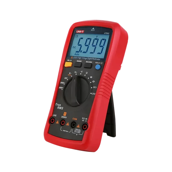 MIE0469 Univerzális nagyfeszültségű mérőműszer, 2000V AC/DC, UNI-T UT892