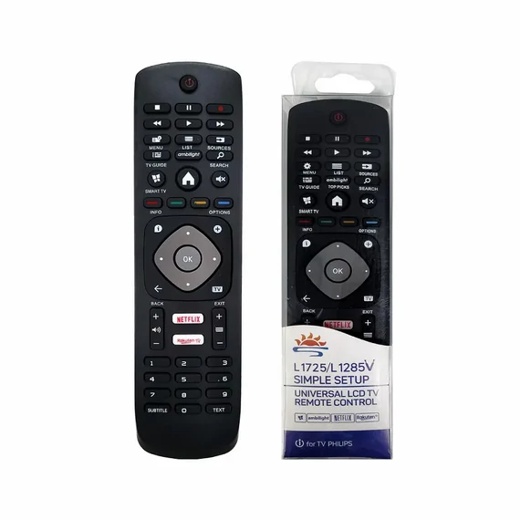 Philips 398GR08BE távirányító , utángyártott L1725/1285V Philips 398GR08BE távirányító , utángyártott L1725/1285V