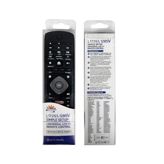 Philips 398GR08BE távirányító , utángyártott L1725/1285V Philips 398GR08BE távirányító , utángyártott L1725/1285V