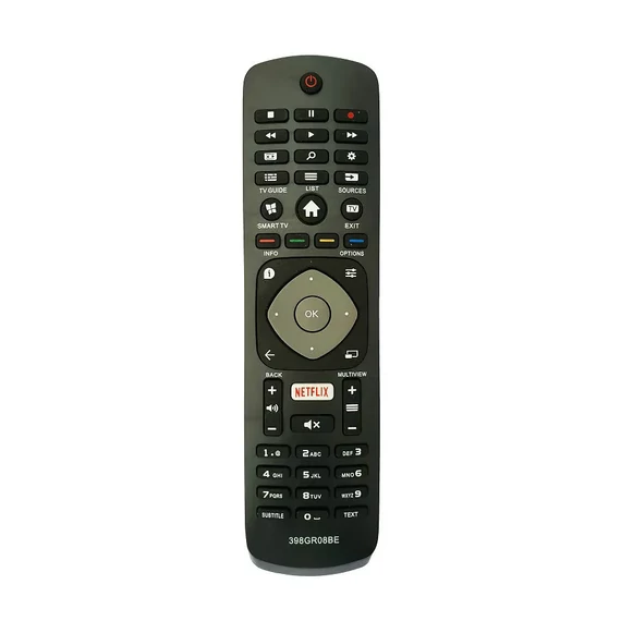 PHILIPS 398GR08BE távirányító, NETFLIX