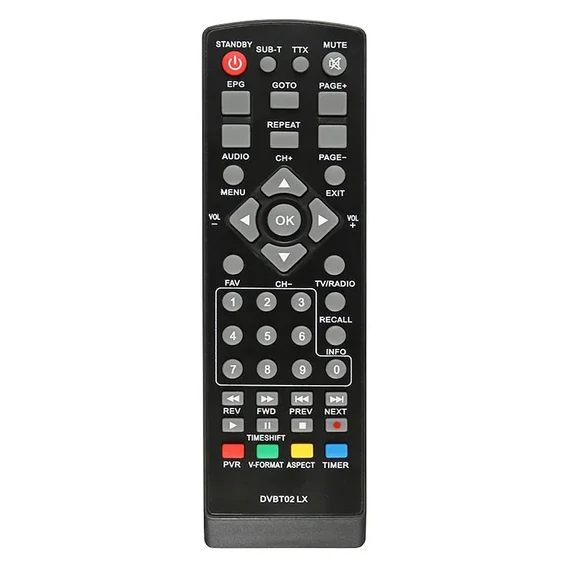 ALCOR HD2400 távirányító DVB-T beltéri egységekhez