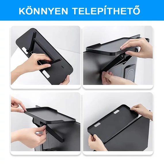UCH0189C Univerzális polc monitorra, TV-re, fekete színű 300x125mm UCH0189C Univerzális polc monitorra, TV-re, fekete színű 300x125mm