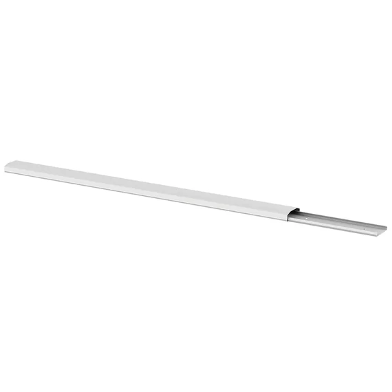 UCH0206 Kábelcsatorna TV falitartóhoz, fehér színű, műanyag, 60x20x750mm, Cabletech