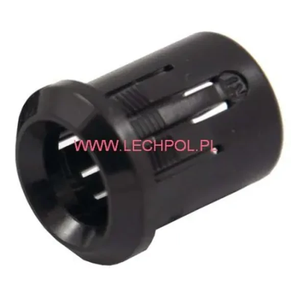 LED5100 LED foglalat  5mm RTF5010 domború 10db/cs.