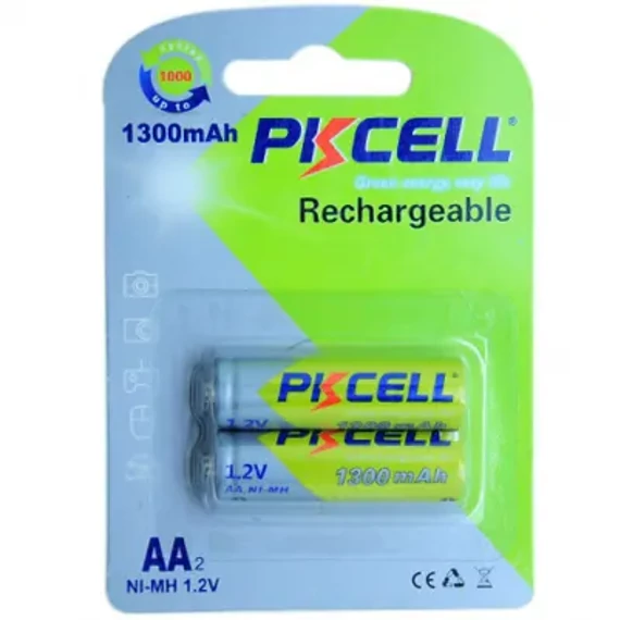BAT-PK03 PKCELL Ni-Mh Akkumulátor AA 1300mAh 2db/bl.
