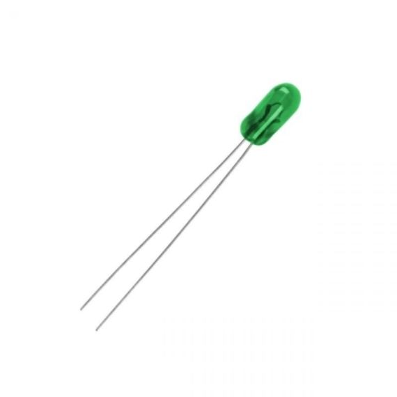 ZAR3002 Rizsszem izzó 3V/50mA, zöld színű