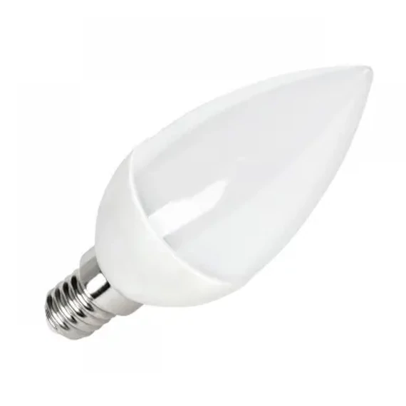 ZAR0335  LED izzó,gyertya alakú (24 SMD 3014) E14 -4W 3000K, 230V