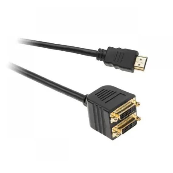 ZLA0791A  HDMI dugó - 2x DVI aljzat