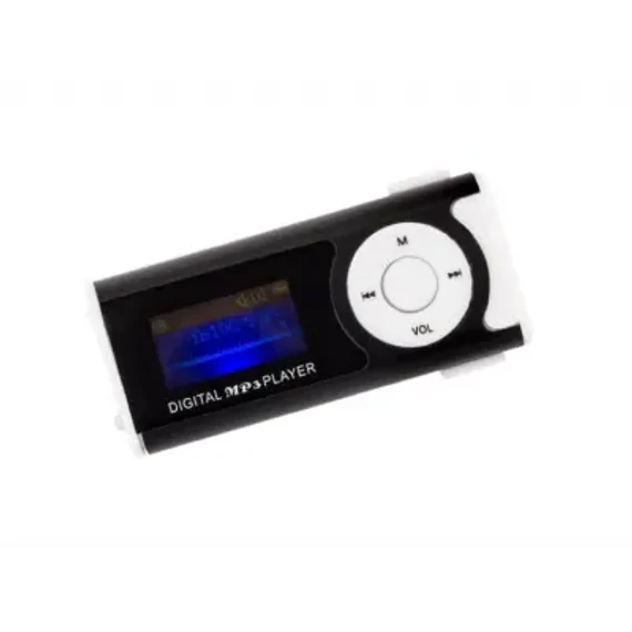 KOM0742B MP3 lejátszó, FM rádió LCD kijelzővel termékdíj fizetve