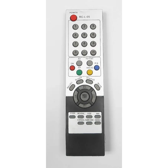 PIL6039 RC-L-05 utángyártott távirányító CLATRONIC TV-hez IRC81410 termékdíj fiz