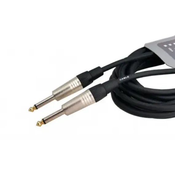 KPO2758V-5 6,3mm MONO Jack dugó - dugó kábel, 5m
