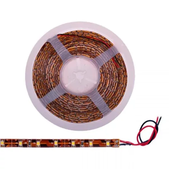 LED0112-1 Vízálló LED szalag, meleg fehér 5m 300LED/5m(3528)