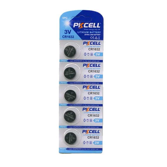 BAT-PK24 PKCELL CR1632 3V Líthium elem 5db/bl. termékdíj fizetve