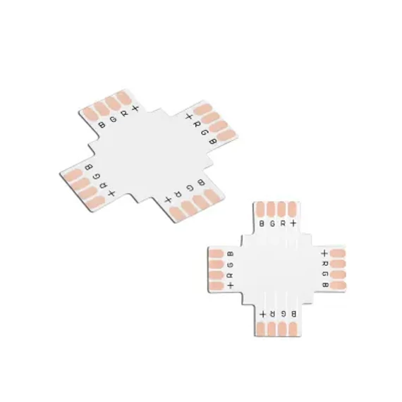 LED0153B Forrasztható RGB LED összekötő 10mm, x4 (+)