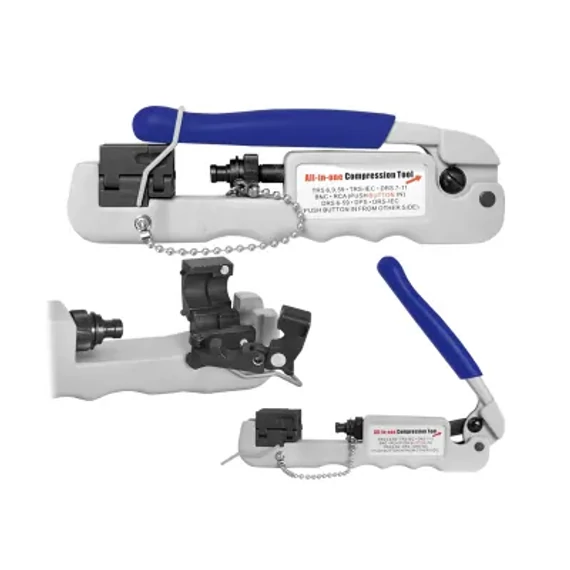 NAR0011C Krimpelő szerszám kompressziós F/BNC/RCA csatlakozóhoz RG59/RG6