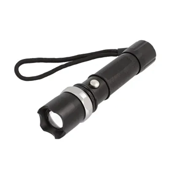 URZ0901A 3W LED elemlámpa, tölthető, zoom funkció
