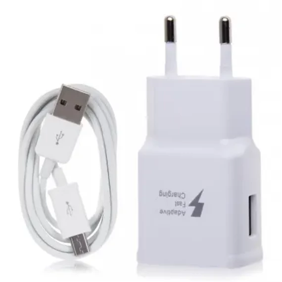 GSM0514B USB hálózati gyorstöltő 5V 2A / 9V 1,67A + Micro USB kábel