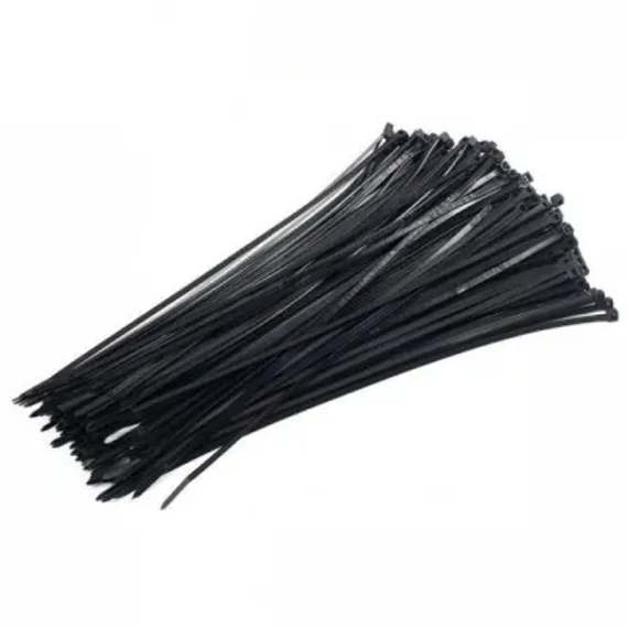 NAR0046-20T1 Kötegelő 2,6mm/20cm fekete 100db/cs