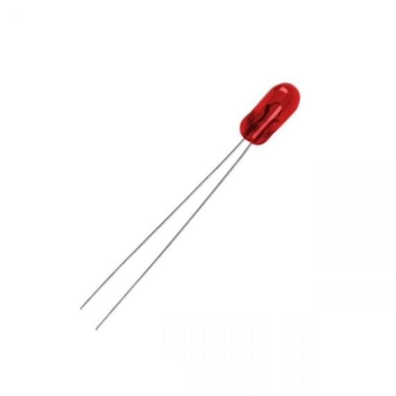 ZAR1501 Rizsszem izzó 1,5V/50mA, piros színű