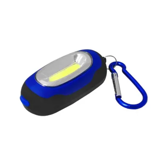 URZ0052D Kulcstartós COB LED lámpa, kék/fekete