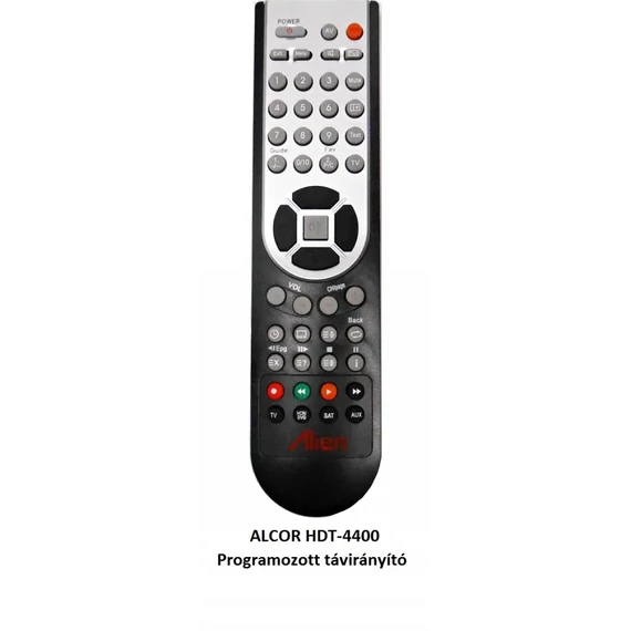 PIL-HDT4400 Programozott távirányító ALCOR HDT4400 beltéri egységhez