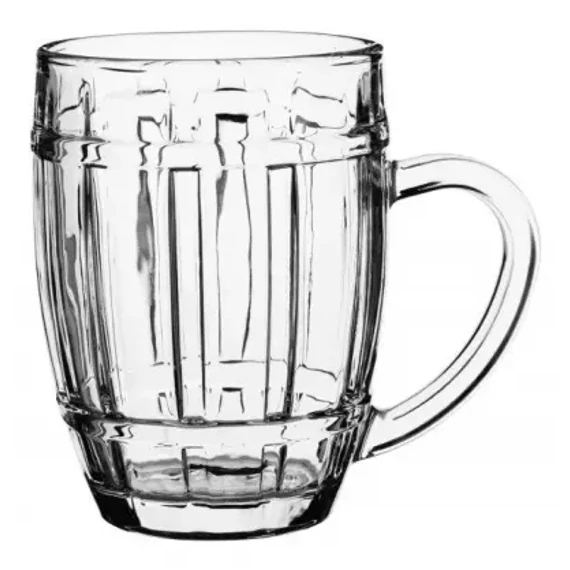 KP010B Sörös korsó, üveg 520ml