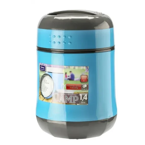 KT011A Ételtermosz, kék színű, 1,4L