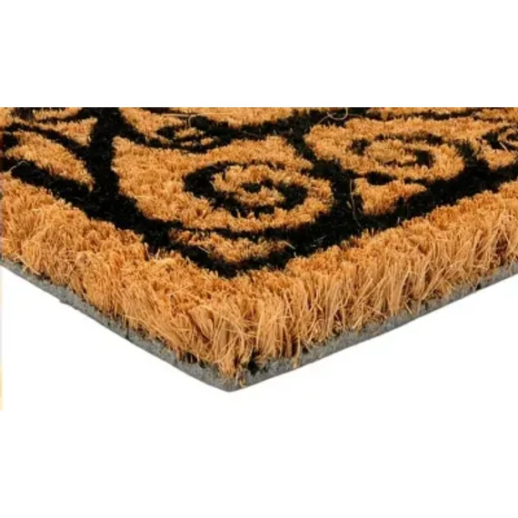 LT003 Kókusz lábtörlő, téglalap alakú, 55x33 (STANDARD) különböző mintával