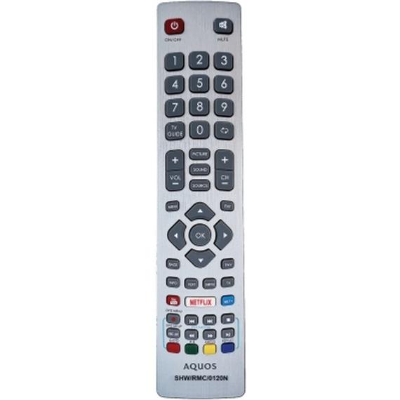 PIL6245 SHW/RMC/0120N Utángyártott távirányító SHARP SMART LED TV-hez