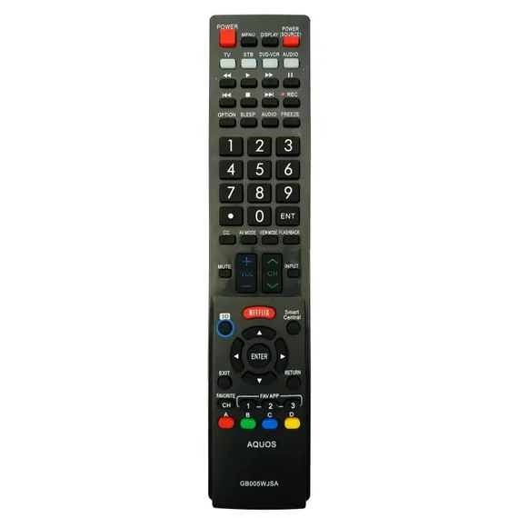 PIL6266 GB005WJSA Utángyártott távirányító SHARP SMART LED tv-hez