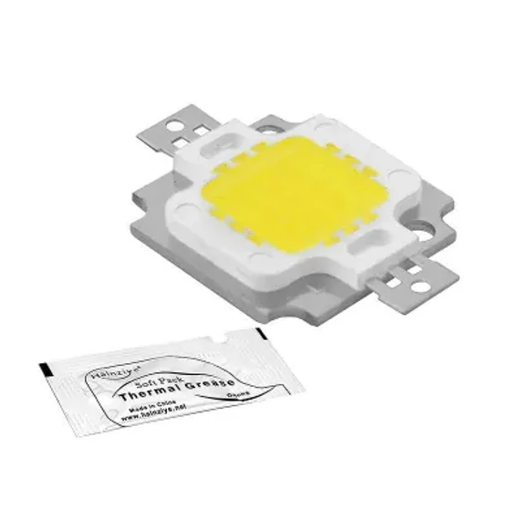 LED8050A COB LED dióda reflektorba, 10W, 30-36V, 3000K
