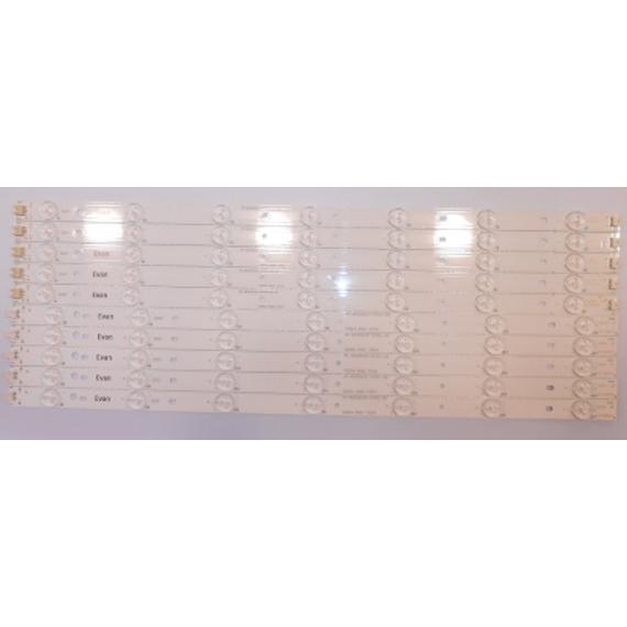 LED-TV116 Háttérvilágítás TCL, KONKA, VIEWSONIC 50coll LED TV-be 7LED 3V 10db/cs