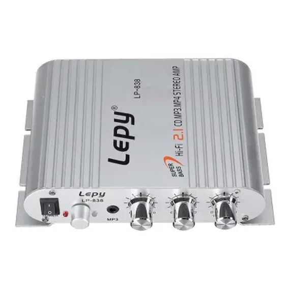 HIFI053 2 csatornás mini erősítő 2x20W LP-838