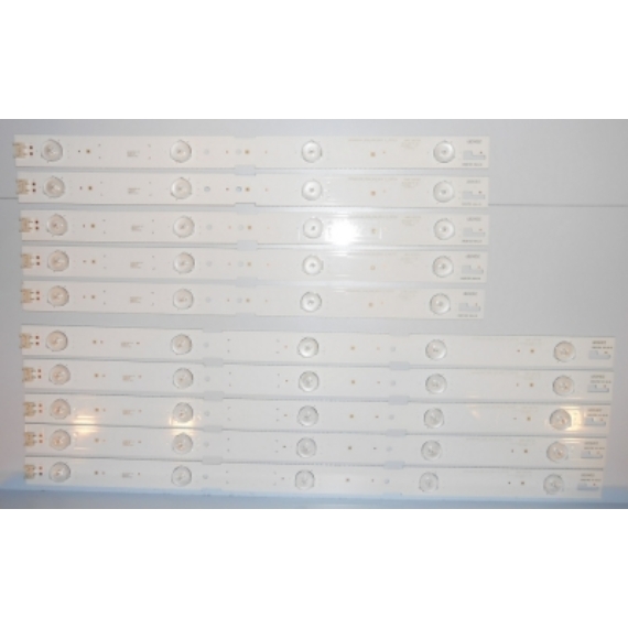LED-TV155 Háttérvilágítás SAMSUNG 43coll LED TV-be 5+4LED 3V 10db/cs