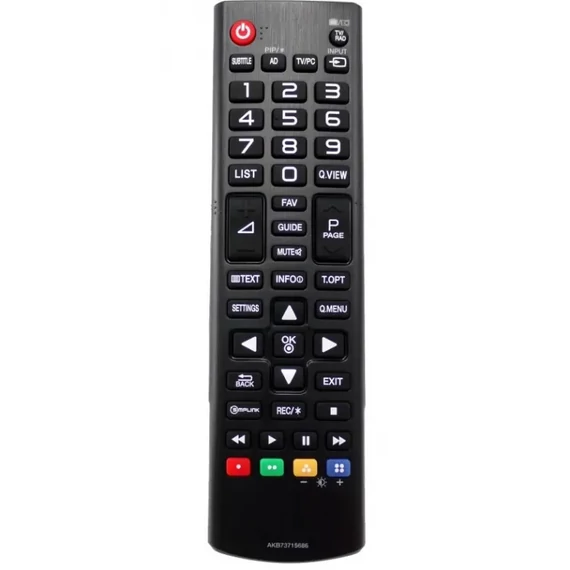 PIL6307 AKB73715686 Utángyártott távirányító LG TV/MONITOR-hoz