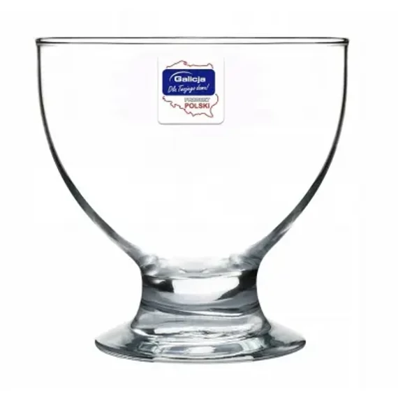 KP028A Üveg desszertes kehely, 450ml-es