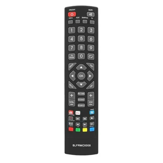 PIL6174A BLFRMC0008 Utángyártott távirányító BLAUPUNKT SMART TV-hez NETFLIX